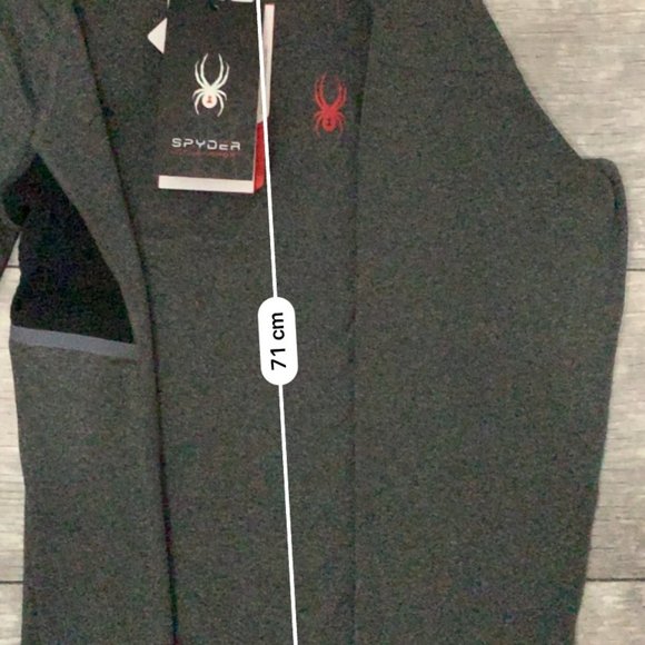 NWT SPYDER Active Sport Long Sleeve ProWeb Base Layer Pullover Shirt SIze M - Picture 9 of 11